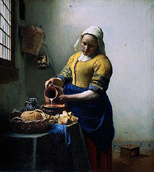 Johannes Vermeer Milkmaid